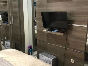 Apartemen green pramuka bulanan type studio full furnished