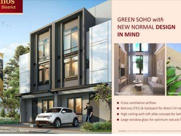 Ruko Delatinos business district bsd lokasi strategis ramai