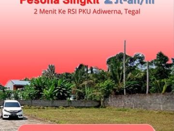Kapling Perumahan Barat Exit Tol Adiwerna: SHM