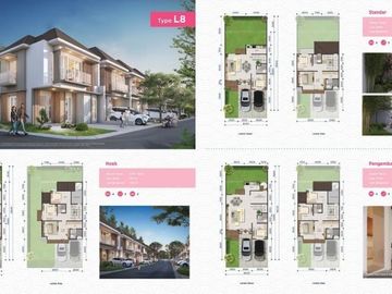 Rumah Bernuansa Jepang The Jewel Of Nara Gading Serpong dekat Mall SMS