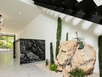 Casa con alberca privada, Sala de TV, zona con amenidades, venta Ciudad Mayakoba