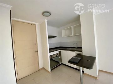 Departamento en venta de 1D-1B en Santiago Centro