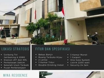 READY STOK ! PERUMAHAN CIKUNIR BEKASI | MINA RESIDENCE