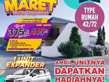 Hunian modern minimalis dekat pusat kota Free ijb