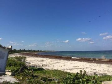 TERRENOS EN VENTA $80 USD M2 FRENTE MAR EN MAJAHUAL F 2840 LOTES: 50  X 100 MTS