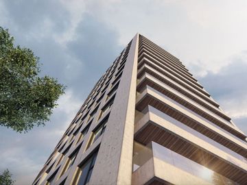 Departamento amplio con patio, alberca, jacuzzi, cine, pet-friendly en pre venta