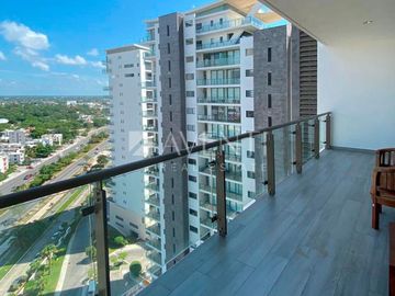 Departamento en Renta, Be Towers, Puerto Cancún, Cancún