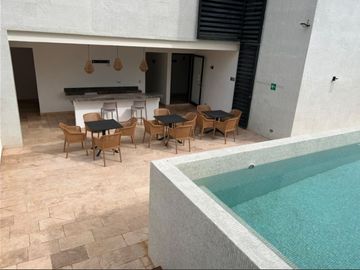 Condominio con alberca, area de asador, centro de negocios, concierge, venta Vil