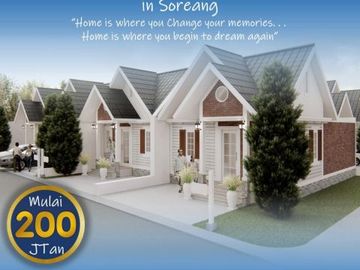 Rumah Nyaman American Style di Soreang 15 Min ke Pintu Tol Soreang KPR Dp 0%. .