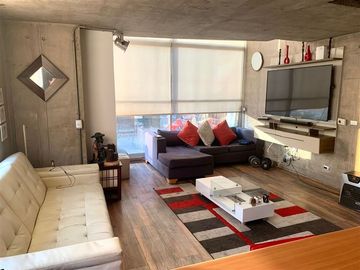 Se vende moderno y amplio LOFT a pasos Plaza Ñuñoa