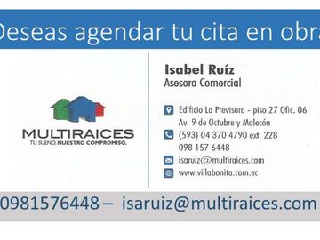 venta de Casa con buenos acabados  en Urb. Casa laguna a 5 minutos del Riocentro  Dorado