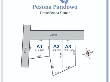 Tanah Sleman 120-an, Include Fasum: Pesona Pandowo