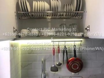 Disewakan Apartemen 2BR Bassura City Tw J lt 20 BS FURNISH
