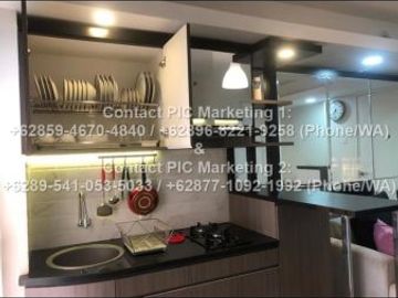 Disewakan Apartemen 2BR Bassura City Tw J lt 20 BS FURNISH