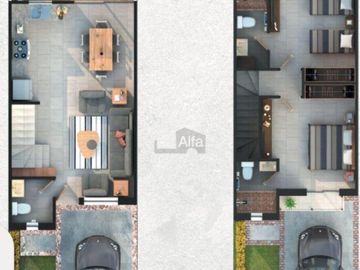 Casa en Venta en Frac. Villa Asturiana, León. Gto a 700mt del puente del Milenio Modelo ONIS, al Sur