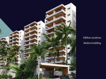 Penthouse con terraza de 25 m2, alberca familiar y alberca de adultos
