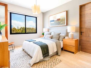 Penthouse con terraza de 25 m2, alberca familiar y alberca de adultos