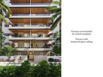 Penthouse con terraza de 25 m2, alberca familiar y alberca de adultos