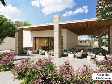 Penthouse con terraza de 25 m2, alberca familiar y alberca de adultos