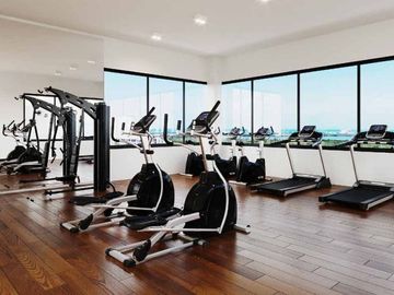 Penthouse con terraza de 25 m2, alberca familiar y alberca de adultos