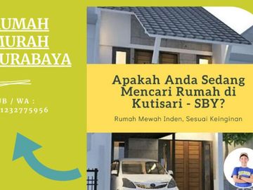 RUMAH ELIT, Rumah Kutisari Indah Utara, Surabaya Kota, Jawa Timur