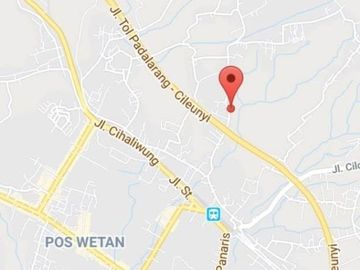 Rumah Type 105 LT 26 M2 di Pinggir jalan Tanjakan Sukatani, Ngamprah Bandung Barat