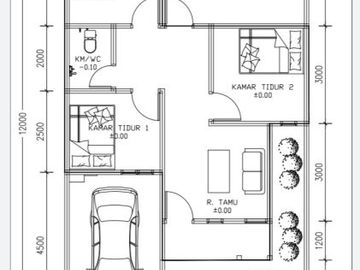DIJUAL RUMAH MURAH TYPE BESAR ONE GATE SYSTEM DI TAJINAN MALANG