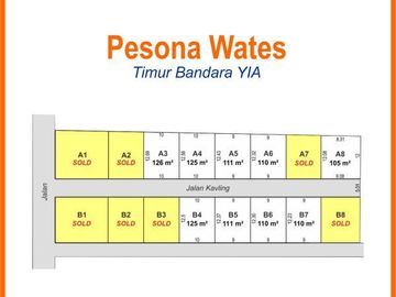 Tanah Perumahan Jogja, Dekat Terminal Nanggulan: SHMP