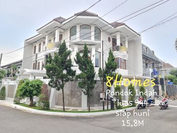 Rumah Hoek Luas 344 Gedung Hijau Pondok Indah