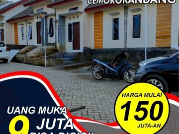 hunian lokasi di kedungrejo harga 100 jt an