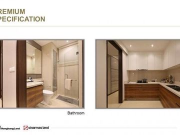Apartemen Premium Marigold Navapark BSD city semifurnish