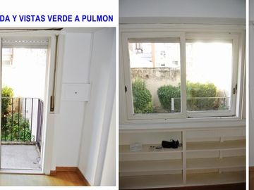 CABALLITO VENTA 3 AMBIENTES 57m2 TODO LUZ VISTA ABIERTA A PULMON VERDE