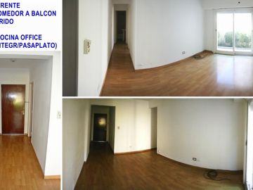 CABALLITO VENTA 3 AMBIENTES 57m2 TODO LUZ VISTA ABIERTA A PULMON VERDE