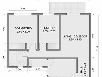 CABALLITO VENTA 3 AMBIENTES 57m2 TODO LUZ VISTA ABIERTA A PULMON VERDE