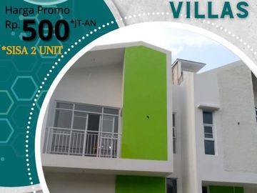 Sisa 2 Unit Cihanjuang Villas Hanya 500 Jutan