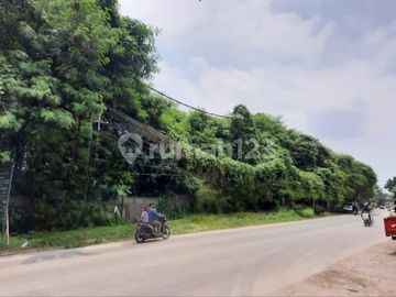 Tanah Pinggir Jalan SHM Hanya 2 KM Dari BSD Pasar Modern