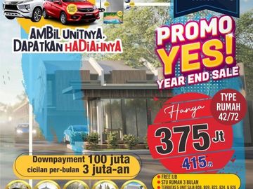 Rumah tambak cemandi kualitas modern Type 42/72 dekart bandara MURAH