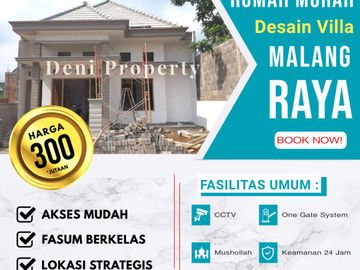 Promo Rumah Murah dekat Jalibar di Sukoraharjo Kepanjen Malang