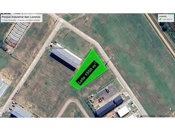 Lote en venta Parque Industrial San Lorenzo