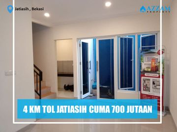 RUMAH SYARIAH 2 LANTAI LOKASI STRATEGIS DI JATILUHUR JATIASIH KOTA BEKASI