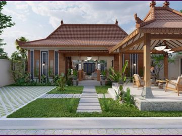 Bangun Villa Impian Yang Mempesona Dengan Tampilan ETNIK