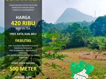 Kavling Kebun Murah Lokasi 2 KM dari Cafe Kodemang Bogor