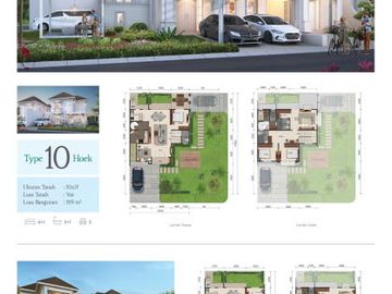Rumah Modern Keren, Granada @Menaggio Village Gading Serpong