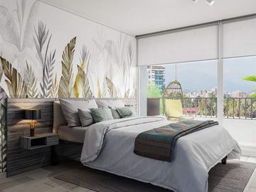Departamento en venta de 2 dorm. en Ñuñoa