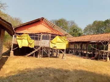 JUAL CEPAT LAHAN BEKAS KEBUN LUAS 2858 M2 DI CIJENGKOL SETU BEKASI