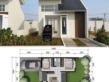 Rumah Minimalis Baru di Cluster Nuansa Belgia