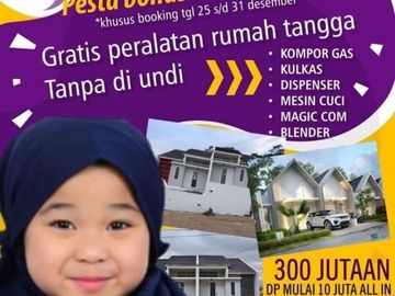 DP 10Juta Bisa Punya Rumah + 6 Peralatan Rumah Tangga Cimahi Padalarang