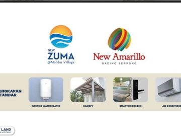 Rumah millenial Full furnish New Zuma Malibu Gading serpong