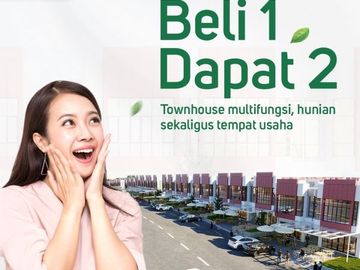 TOWNHOUSE, BELI 1 DAPAT 2 FUNGSI | LOKASI TEMBESI BATAM