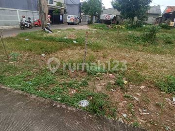 Tanah Bertekstur Datar & Padat Cocok Diperuntukkan Cluster, Dekat Pintu Tol Sawangan